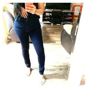 Armani Exchange mid rise super skinny jeans